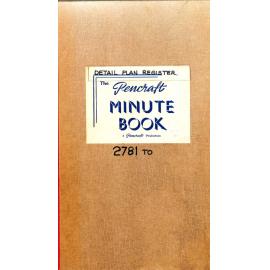 Detail Plan Index Register 2781-3123