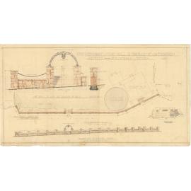 Stone Wall to Frontage of Windmill Tower Reserve 1926