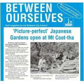 Article about Japanese Gardens at Mt Coot-tha by original architect.