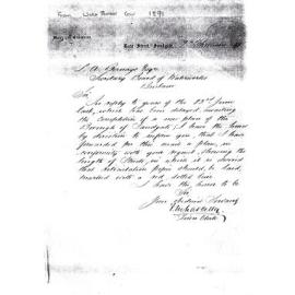 Plan Borough of Sandgate 1891