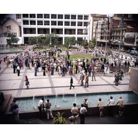 King George Square Opening - 1975