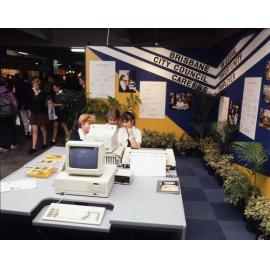 Brisbane City Council Careers Week Display - An Equal Opportunity Employer - 1989