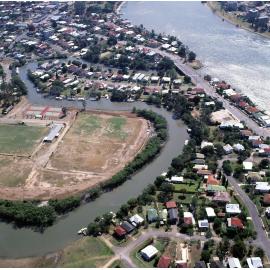 Aerial View of Heath Park - East Brisbane - 1991