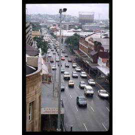 Traffic on Ann Street being Monitored by Traffic Control Cameras - 1992