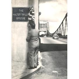 Walter Taylor Bridge Renaming Ceremony 1956