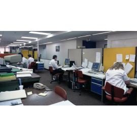 Central Records Branch - QCOM Converting RMS to Sperry - 1986