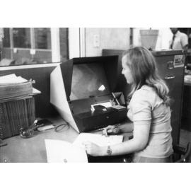 Central Records Branch - Indexing Section - City Hall - 1975