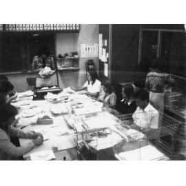 Central Records Branch - Mail Room - City Hall - 1975