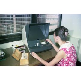 Central Records Branch - Microfish Reader - Brisbane Administration Centre - 1977