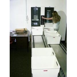 Central Records Branch - Conveyor Operation - Brisbane Administration Centre - 1977