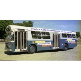 Brisbane City Council's First Air Conditioned Bus - 1975