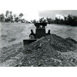 Council Bull-dozers Working at the Pine Mountain Gravel Pit 1949