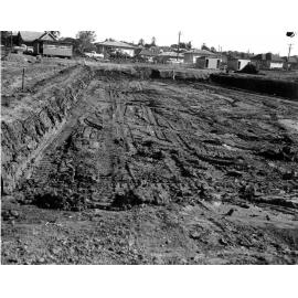 Dunlop Park Public Swimming Pool progress - Corinda - 1961