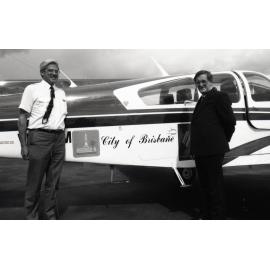 Farewelling "City of Brisbane" Aircraft 