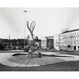 E. E. McCormick Place Park - new fountain 1972.