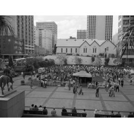Aboriginal Embassy Tent in King George Square - 1976