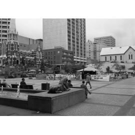 Aboriginal Embassy Tent in King George Square - 1976