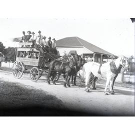 Horse Drawn Coach Service - c1920's