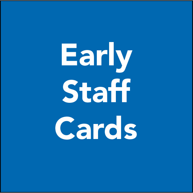 Early Staff Cards prior to 1950